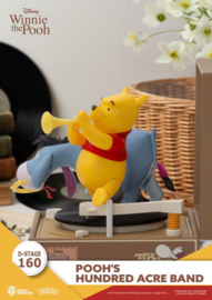 (Pre-order) Winnie the Pooh Record Player Series PVC figure Pooh's Hundred Acre Band 12 cm