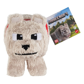 A Minecraft Movie Plush Figure Dennis the Wolf 20 cm