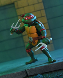 PRE-ORDER Teenage Mutant Ninja Turtles (Cartoon) Action Figure Ultimate Raphael VHS 18 cm