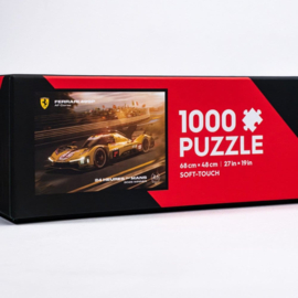 (Pre-order) Ferrari AF Corse Puzzle 499P 24 Heures du Mans 2025 Winner (1000 Pieces) 48 x 68 cm