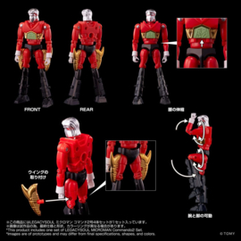 (Pre-order) Legacysoul Action Figure Microman Command No. 2 4er Set