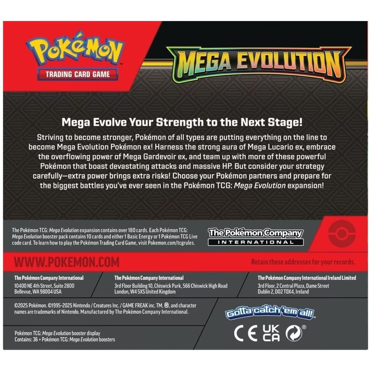 Pokémon TCG - Mega Evolution Booster Box