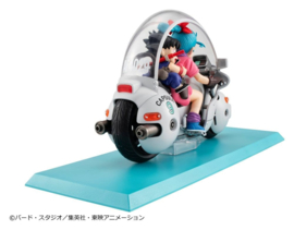 (Pre-order) Dragon Ball Desktop Real McCoy PVC Figure Diorama 06 Son Goku & Bulma Limited Repeat Edition