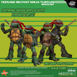 (Pre-order) Teenage Mutant Ninja Turtles One:12 Collective Action Figures 1/12 Boxed Set 17 cm