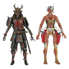 (Pre-order) Iron Maiden Future Past World Tour Ultimate Action Figures 2-Pack Senjutsu Eddie and Somewhere in Time Eddie 18 cm