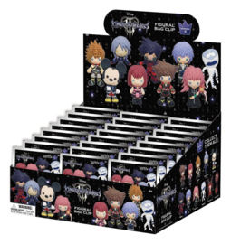 (Pre-order) Kingdom Hearts 3D PVC Bag Clips Series 4 Display (24)