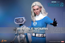 (Pre-order) The Fantastic Four: First Steps Movie Masterpiece Action Figure 2-Pack 1/6 Invisible Woman & H.E.R.B.I.E. 28 cm