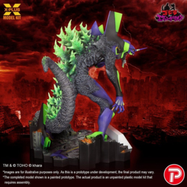 (Pre-order) Godzilla vs. Evangelion Plastic Model Kit Evangelion Test Type-01 âGâ Awakened Form 20 cm