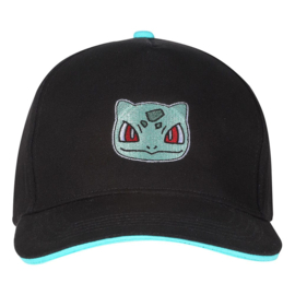 (Pre-order) PokÃ©mon Curved Bill Cap Bulbasaur Badge
