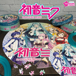 (Pre-order) Hatsune Miku Jigsaw Puzzle Round 500 pieces