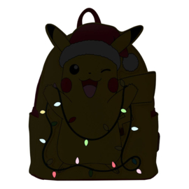 PRE-ORDER Pokemon by Loungefly Mini Backpack Holiday Pikachu