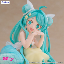 (Pre-order) Hatsune Miku Desktop Fairy PVC Statue Hatsune Miku Mermaid princess Ver. 9 cm   