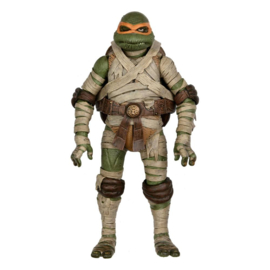 Universal Monsters x Teenage Mutant Ninja Turtles Ultimate Michelangelo as The Mummy