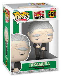 (Pre-order) Sakamoto Days POP! Animation Vinyl Figure Takamura 9 cm
