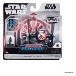 (Pre-order) Star Wars Medium Vehicle & Figure set Special Forces TIE Fighter & First Order TIE Pilot (Armada Edition)