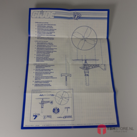 G.I. Joe Instructions Battle Copter