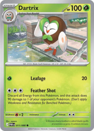 Pokémon TCG - Dartrix - Perfect Order - 011/088 Reverse Holo