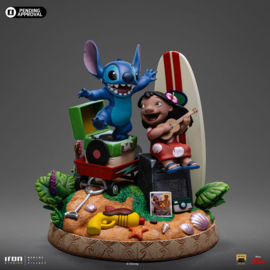 PRE-ORDER Lilo & Stitch Deluxe Art Scale Statue 1/10 Lilo & Stitch 20 cm