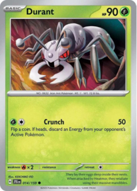 Pokémon TCG - Durant - Journey Together - 014/159 Reverse Holo