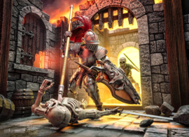 (Pre-order) Mythic Legions: The First 10 Years Actionfigur Silver Knight Legion Builder 2