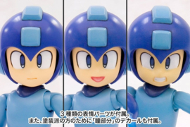 (Pre-order) Mega Man/Rockman Plastic Model Kit 1/10 Rockman (Reproduction) 13 cm