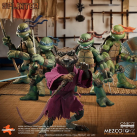 (Pre-order) Teenage Mutant Ninja Turtles One:12 Collective Action Figure 1/12 Splinter 17 cm