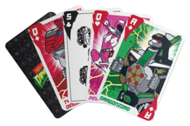 (Pre-order) Power Rangers Playing Cards Display (12)