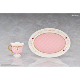(Pre-order) Original Character DLC Series PVC Figure Tea Time Cats Orange Cat 10 cm