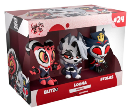 (Pre-order) Helluva Boss Mini Tooz Mini Figures 3-Pack Blitzo, Loona &amp; Stolas