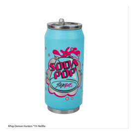 (Pre-order) KPop Demon Hunters Thermal Straw Mug Soda Pop Can