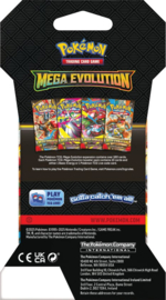 Pokémon TCG - Mega Evolution Sleeved Booster Pack