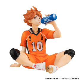 (Pre-order) Haikyu!! G.E.M. Series PVC Statue Atsumu Shoyo Hinata Second Uniform Ver. Palm Size 9 cm