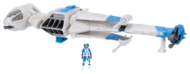 (Pre-order) Star Wars Medium Vehicle & Figure set New Republic B-wing & B-Wing Pilot