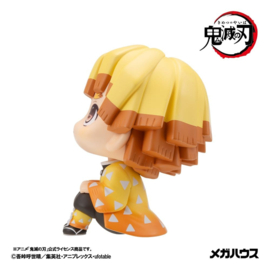 (Pre-order) Demon Slayer: Kimetsu no Yaiba Look Up PVC Figures 2-Pack Zenitsu Agatsuma Grumpy Ver. & Kaigaku 11 cm (with gift)
