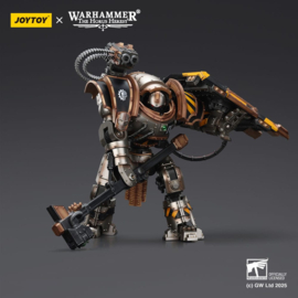 (Pre-order) Warhammer The Horus Heresy Action Figure Iron Warriors Iron Circle Domitar-Ferrum Class Battle-automata with Karceri Battle Shield 24 cm