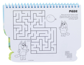 (Pre-order) Bluey Travel Colouring Set