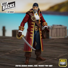 (Pre-order) Hero H.A.C.K.S. Core Action Figure 1/18 Heroes and Villains Wave 1 John Bradford: Captain of the Temporal Voyager