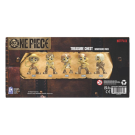 PRE-ORDER One Piece Mini figures Set Gold 6 cm