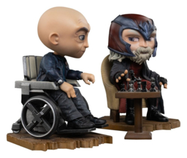 (Pre-order) Avengers: Doomsday MiniCo Mini Figure Xavier and Magneto 12 cm