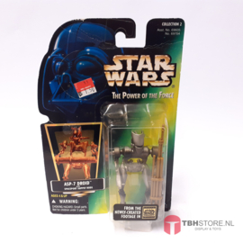 Star Wars POTF2 Green: ASP-7 Droid (Hologram)