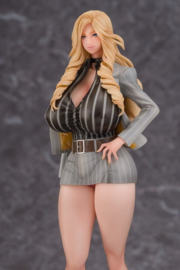 (Pre-order) Gal Ane Shachou to Harem Office PVC Figure 1/7 Nishigori Ai (Grey Suit Ver.) 26 cm