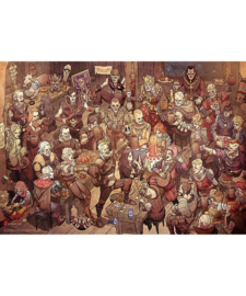 (Pre-order) The Witcher Puzzle Birthday (1000 pieces)