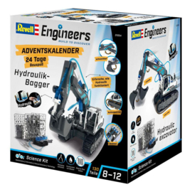 (Pre-order) Revell Engineers Advent Calendar Hydraulic excavator model kit