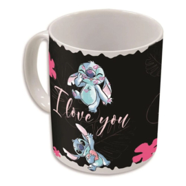 (Pre-order) Lilo & Stitch Heat Change Mug Stitch & Angel 325 ml        