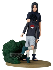 (Pre-order) Naruto Shippuden Memorable Saga PVC Figure Sasuke Uchiha & Itachi Uchiha 14 cm