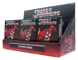 (Pre-order) Transformers Playing Cards Display (12)