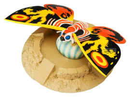 (Pre-order) Rebirth of Mothra Toho Monster Series Art Vignette PVC Figure Mothra (1996) 5 cm