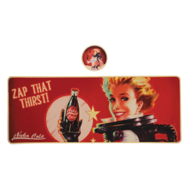 (Pre-order) Fallout Desk Pad & Coaster Set Nuka-Cola 