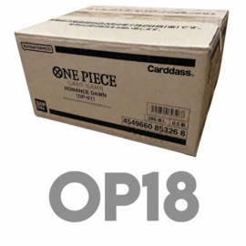 (Pre-order) One Piece TCG - OP18 - Booster Box Case