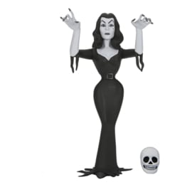 PRE-ORDER Vampira Toony Terrors Action Figure Vampira Silver Screen Edition 15 cm